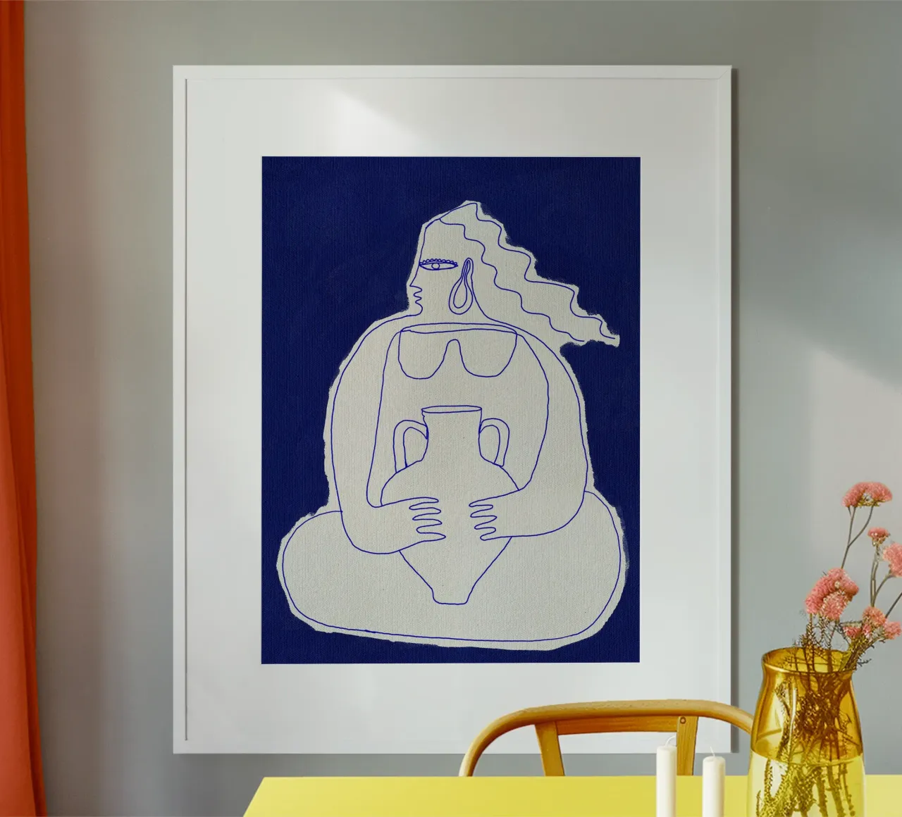 Solitudine II di Shatha Dafai poster da Linda Richardson