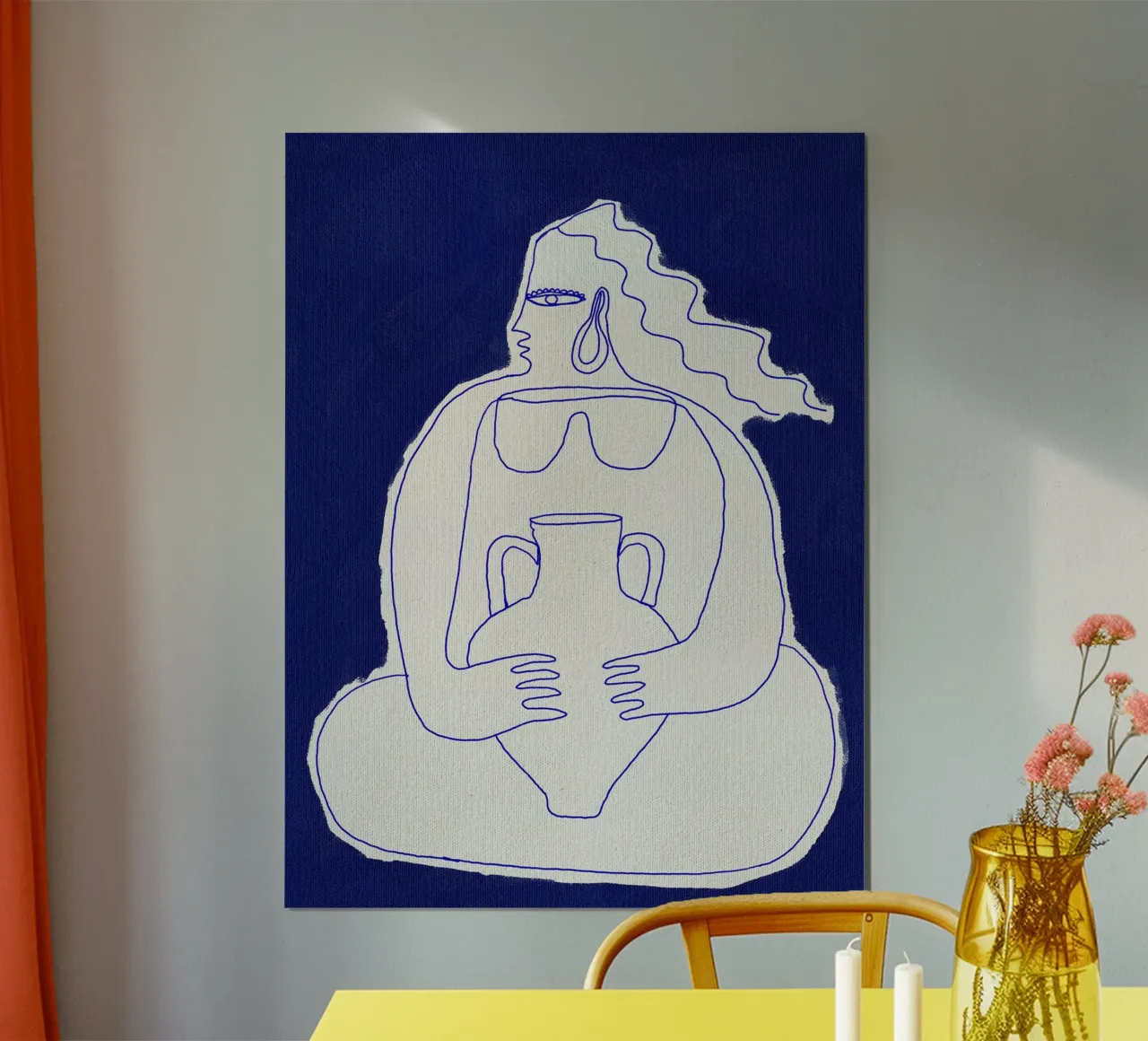 Solitudine II di Shatha Dafai poster da Linda Richardson