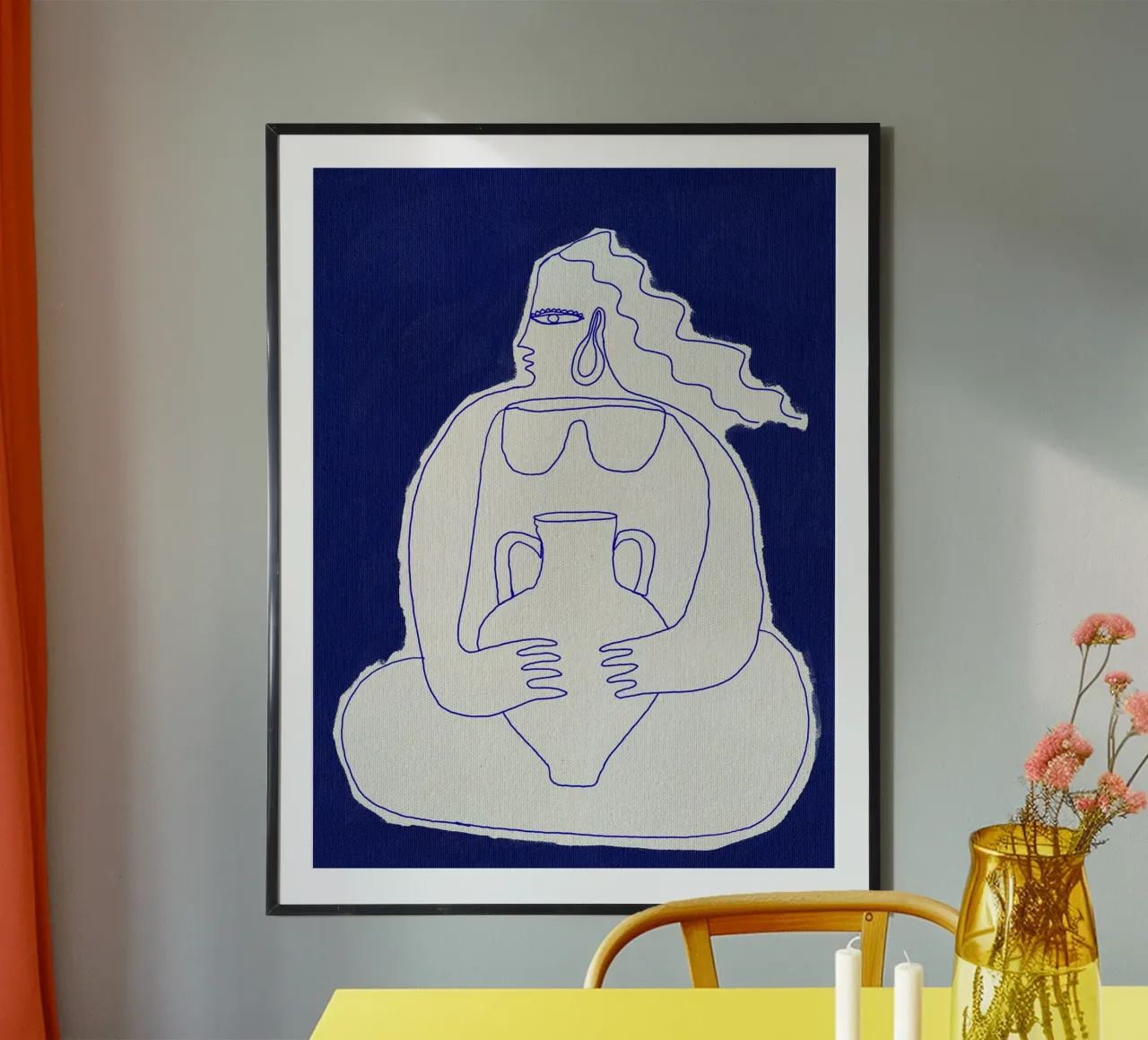 Solitudine II di Shatha Dafai poster da Linda Richardson
