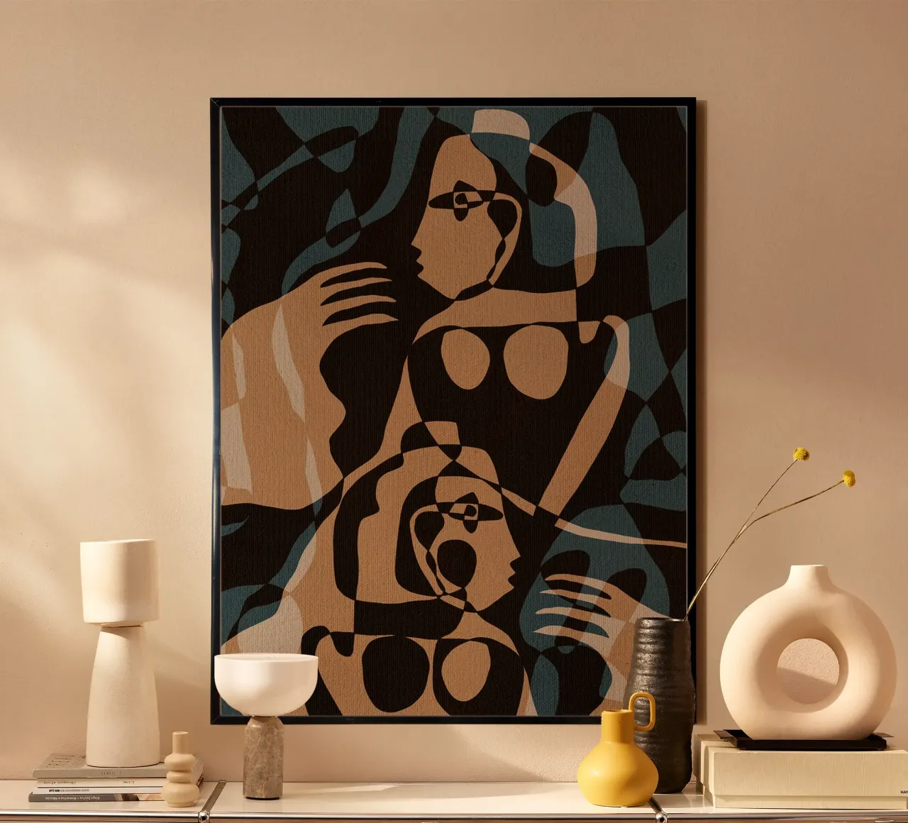 Legami sottili I di Shatha Dafai poster da Linda Richardson