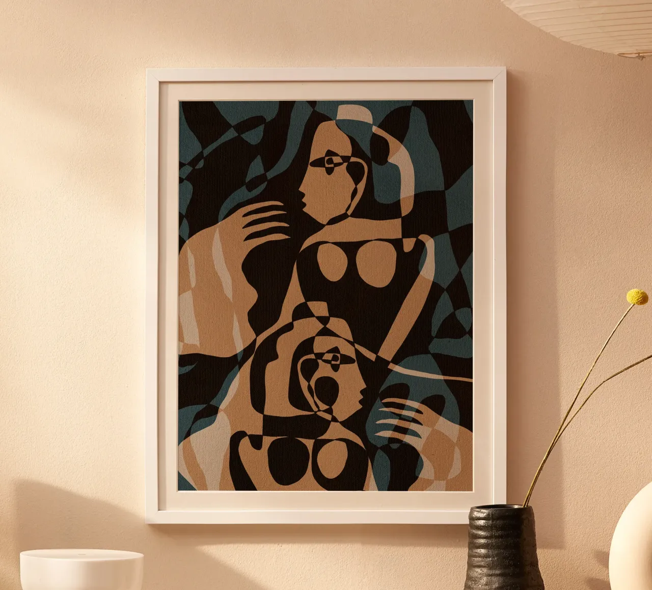 Legami sottili I di Shatha Dafai poster da Linda Richardson