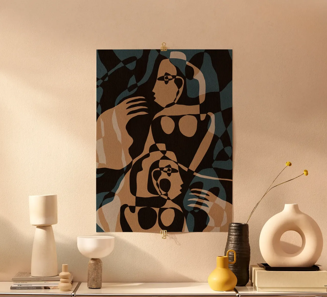 Legami sottili I di Shatha Dafai poster da Linda Richardson