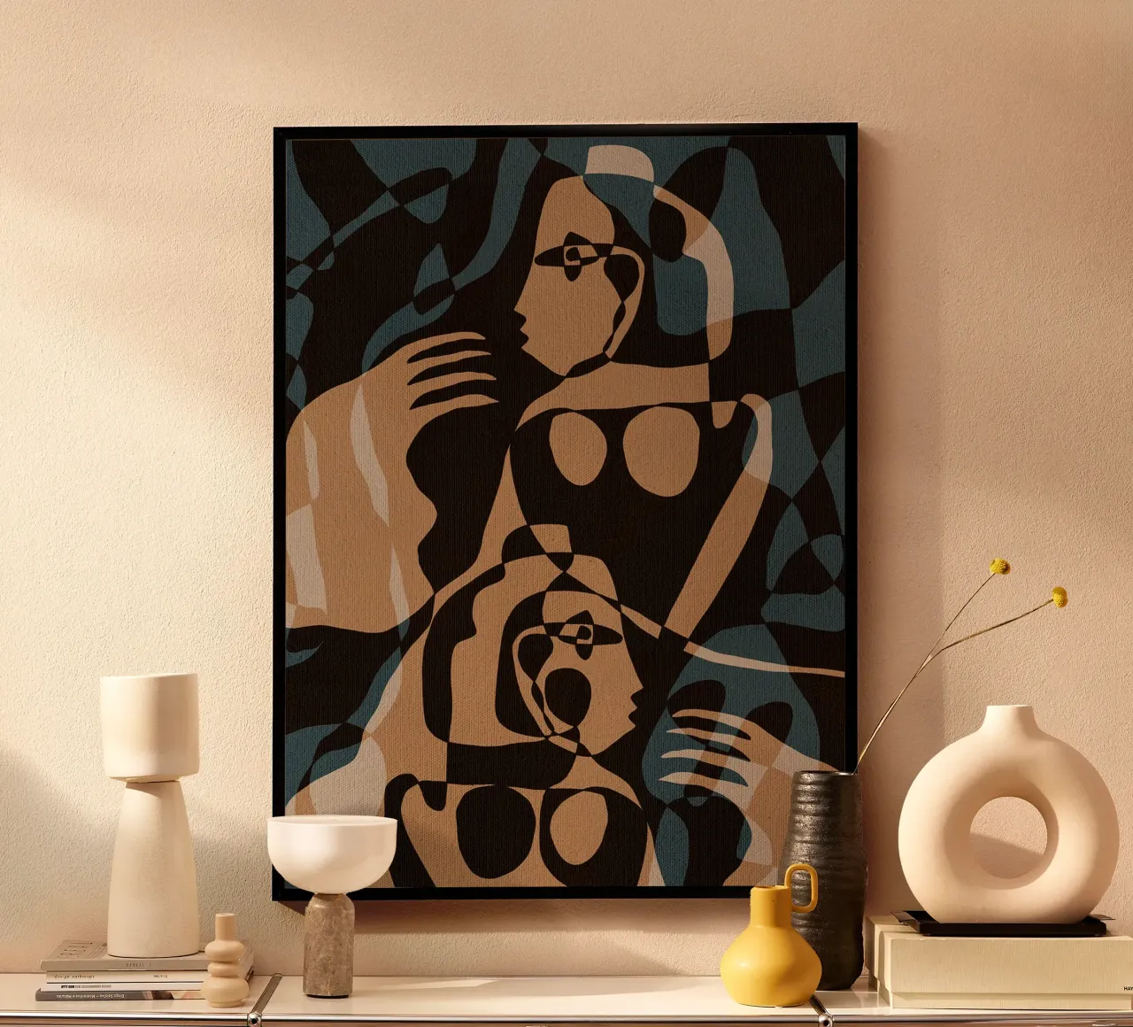Legami sottili I di Shatha Dafai poster da Linda Richardson