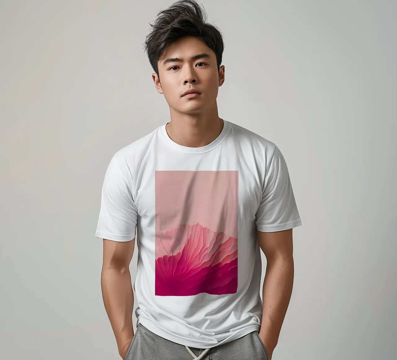 Pink Coral t-shirt van treechild