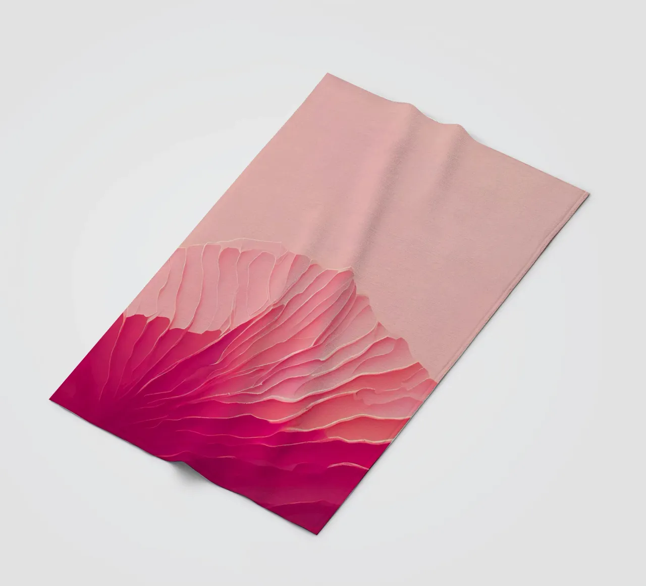 Pink Coral coperta in pile da treechild