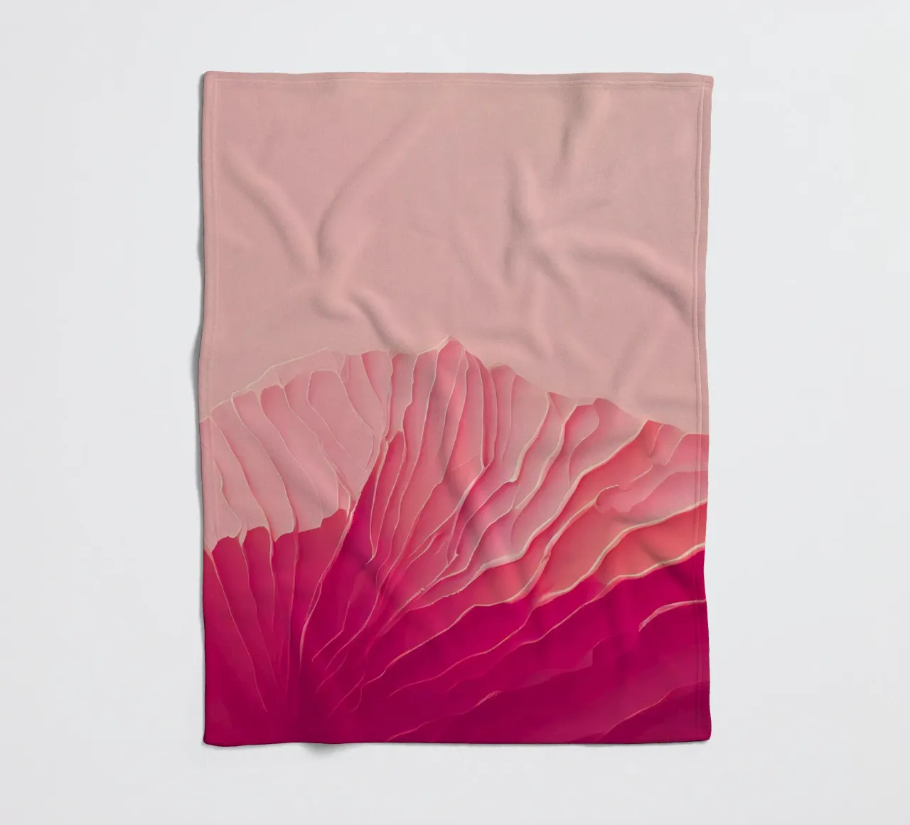 Pink Coral coperta in pile da treechild