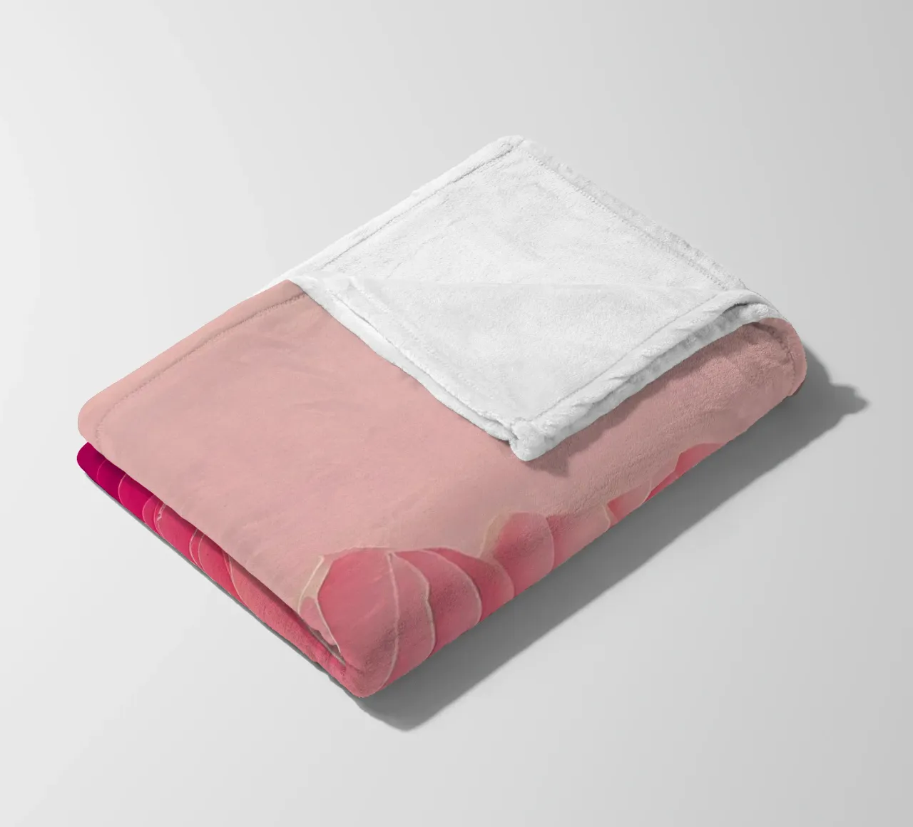Pink Coral coperta in pile da treechild