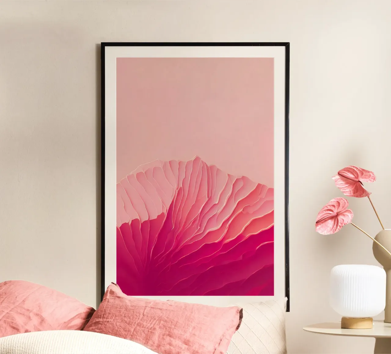 Pink Coral poster da treechild