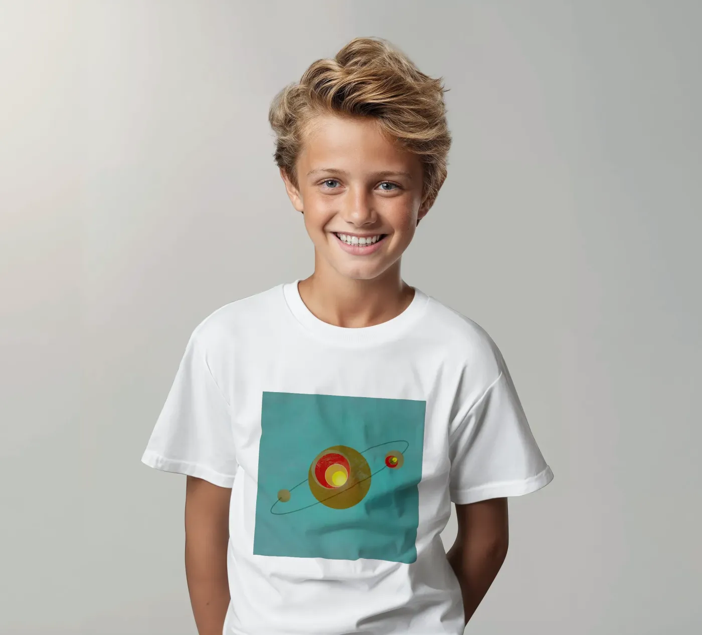 Orbita t-shirt bambini da Metron