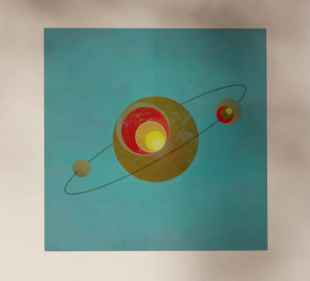 Orbita pellicola backlit da Metron