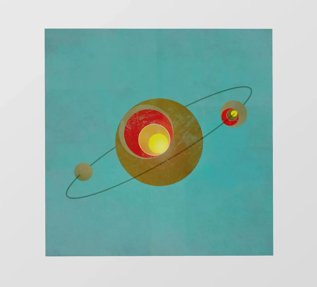 Orbita pellicola backlit da Metron