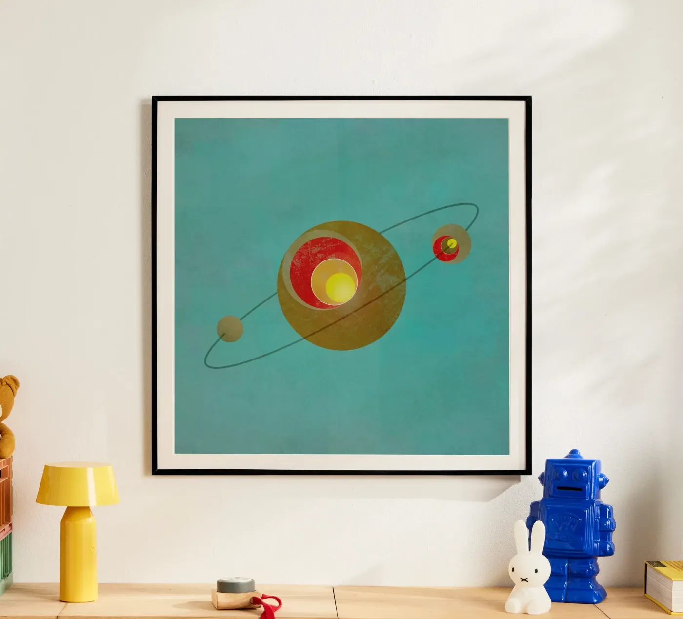 Orbit poster van Metron