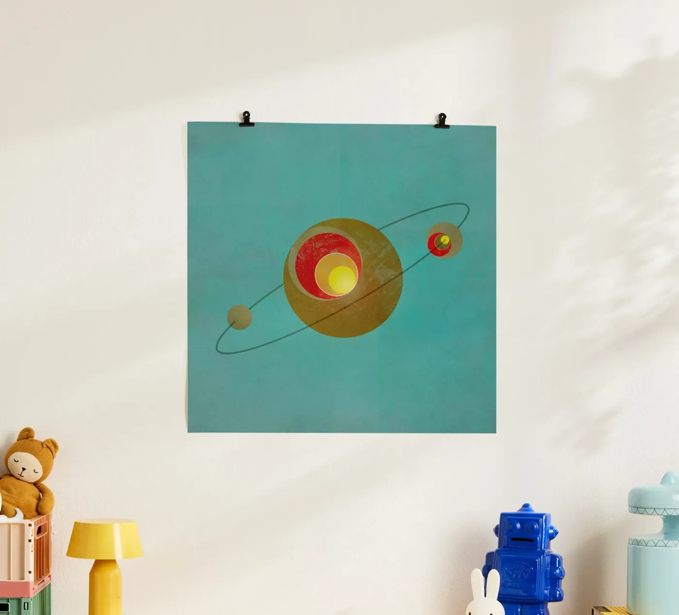 Orbit poster van Metron