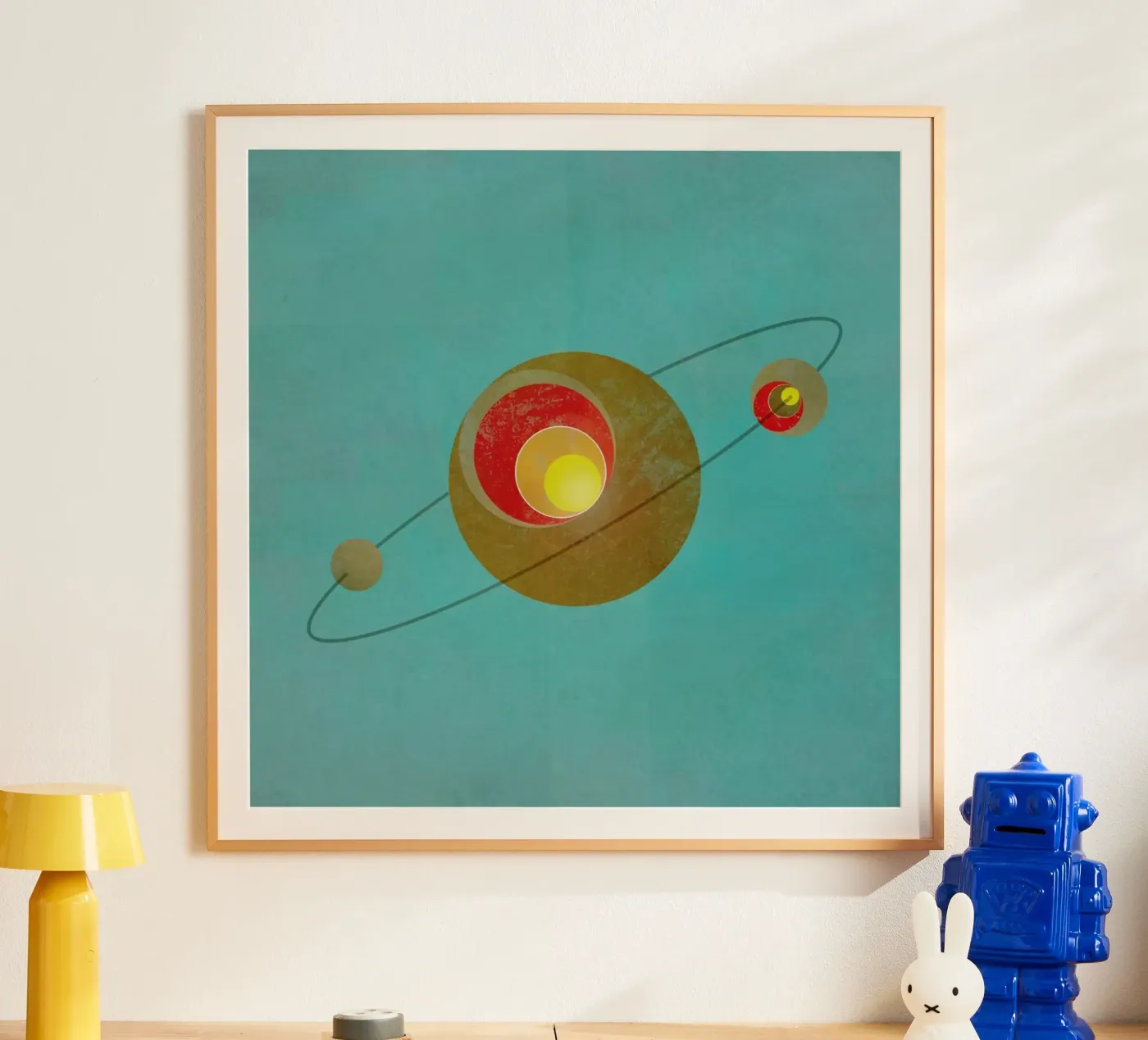 Orbit poster van Metron