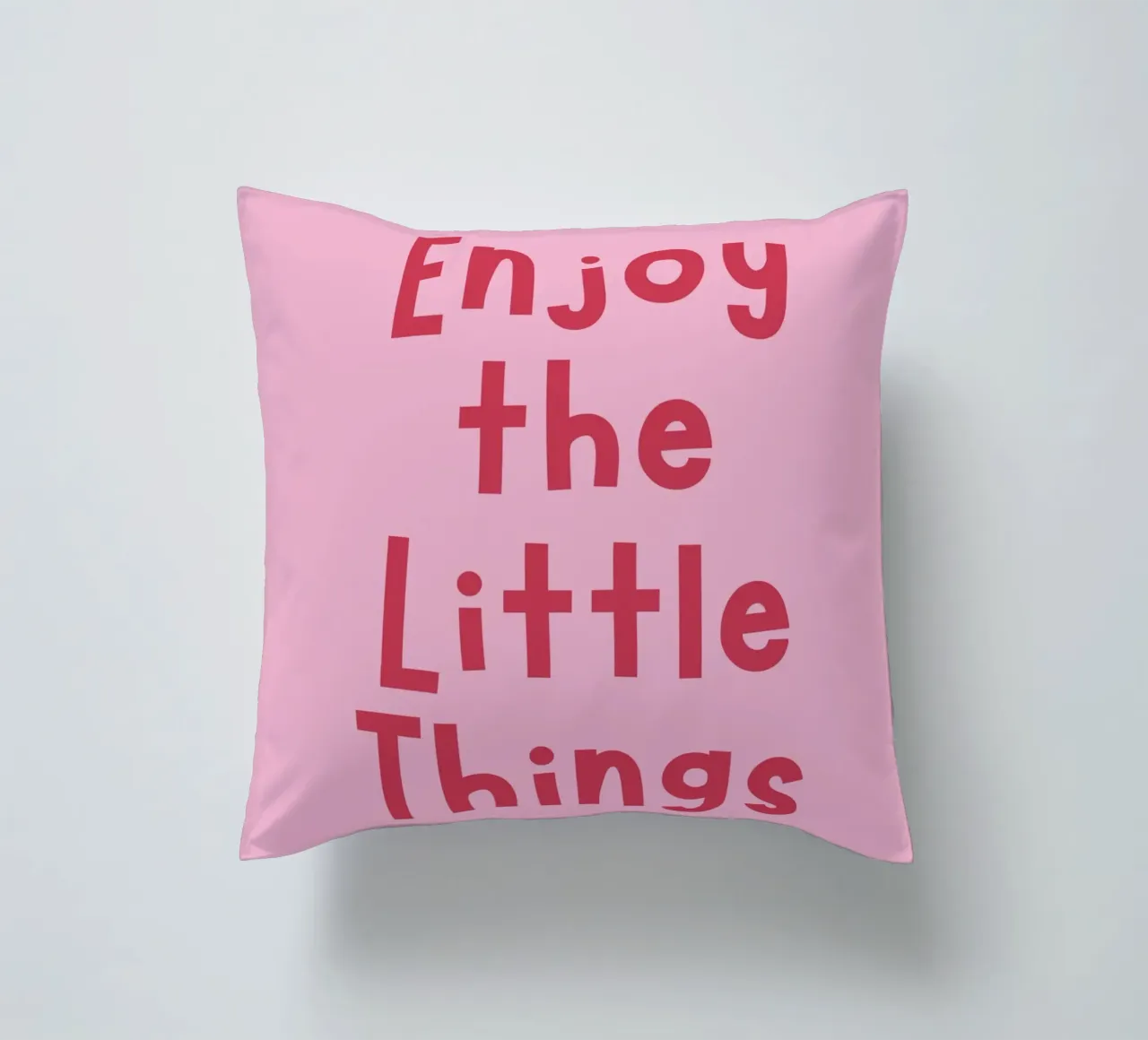 Enjoy the Little Things cuscino da DigiWunderwerk