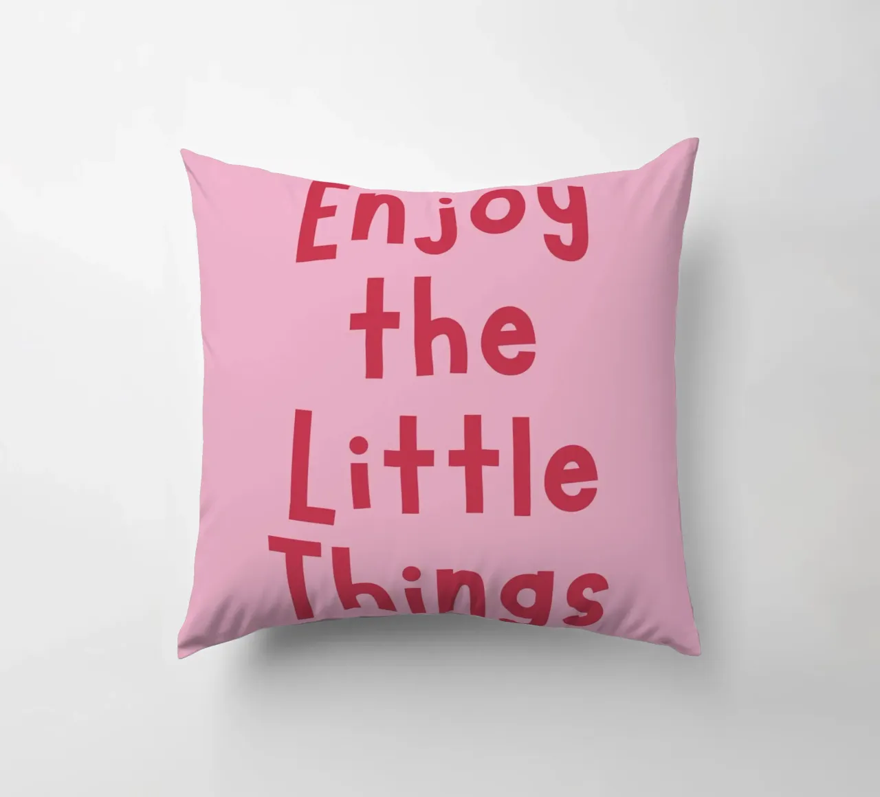 Enjoy the Little Things cuscino da DigiWunderwerk
