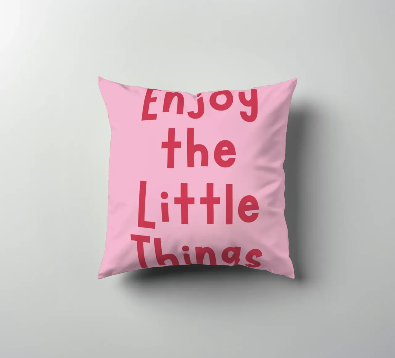 Enjoy the Little Things cuscino da DigiWunderwerk