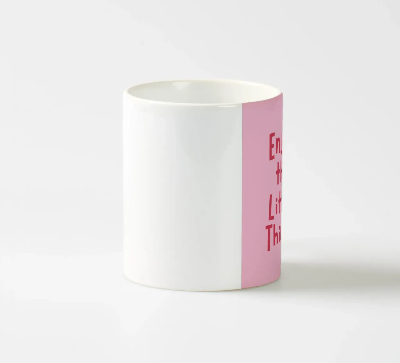 Enjoy the Little Things tazza in ceramica da DigiWunderwerk