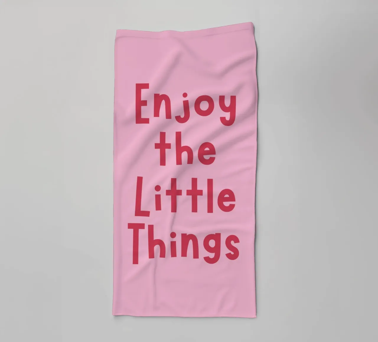 Enjoy the Little Things asciugamano da bagno da DigiWunderwerk