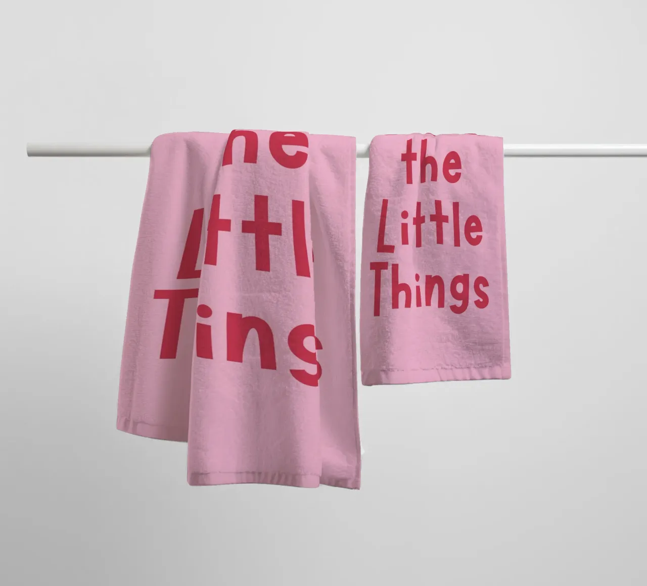 Enjoy the Little Things asciugamano da bagno da DigiWunderwerk