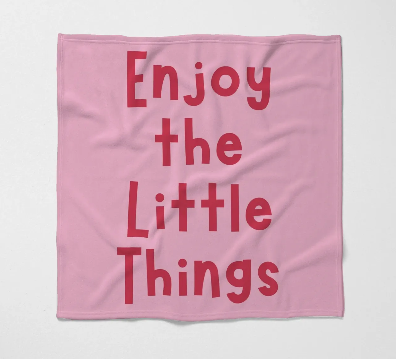 Enjoy the Little Things coperta in pile da DigiWunderwerk