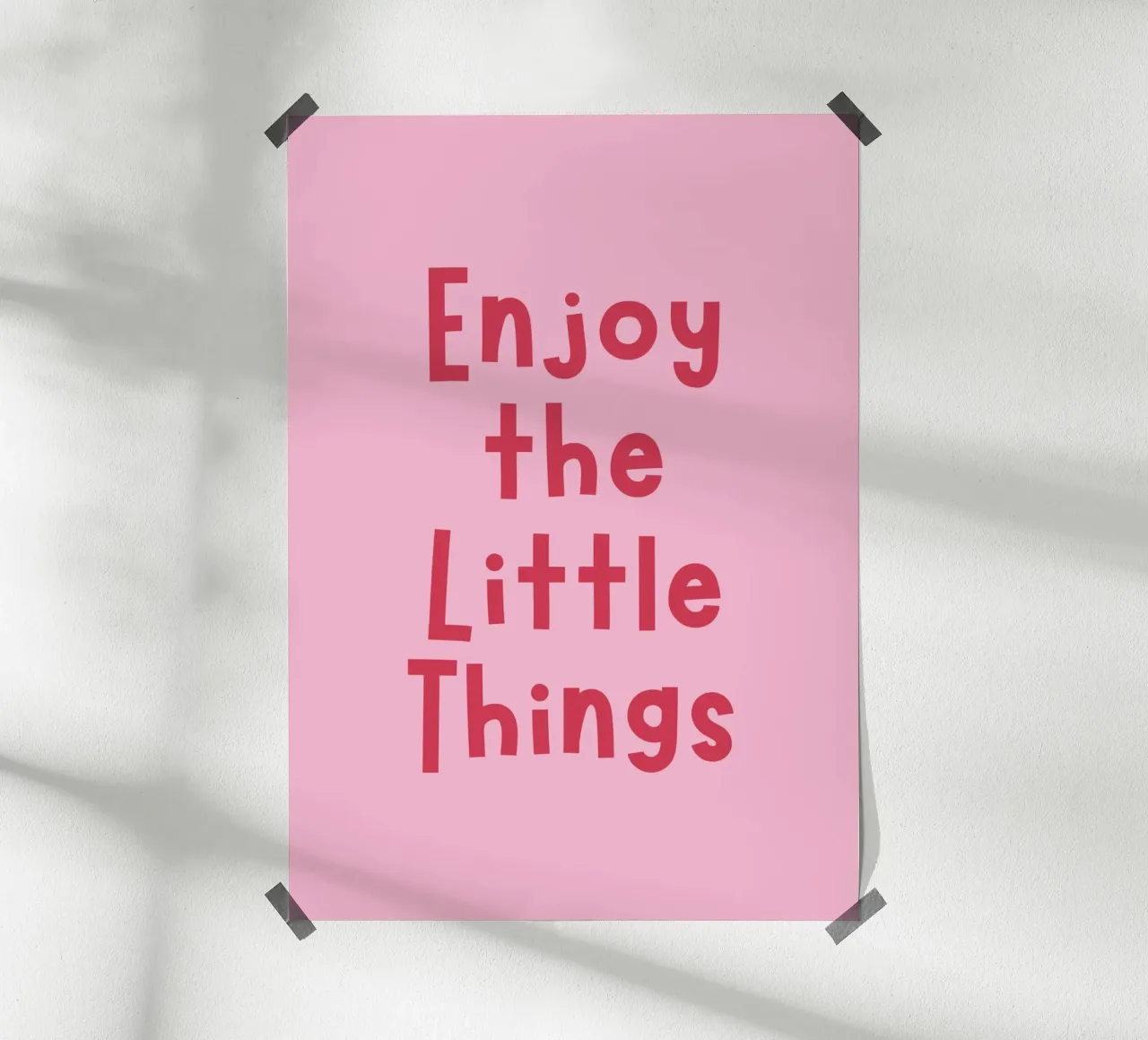 Enjoy the Little Things carta hahnemühle da DigiWunderwerk