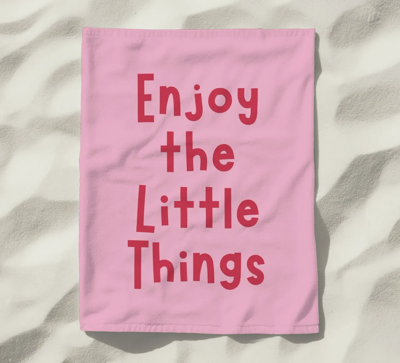 Enjoy the Little Things telo mare da DigiWunderwerk