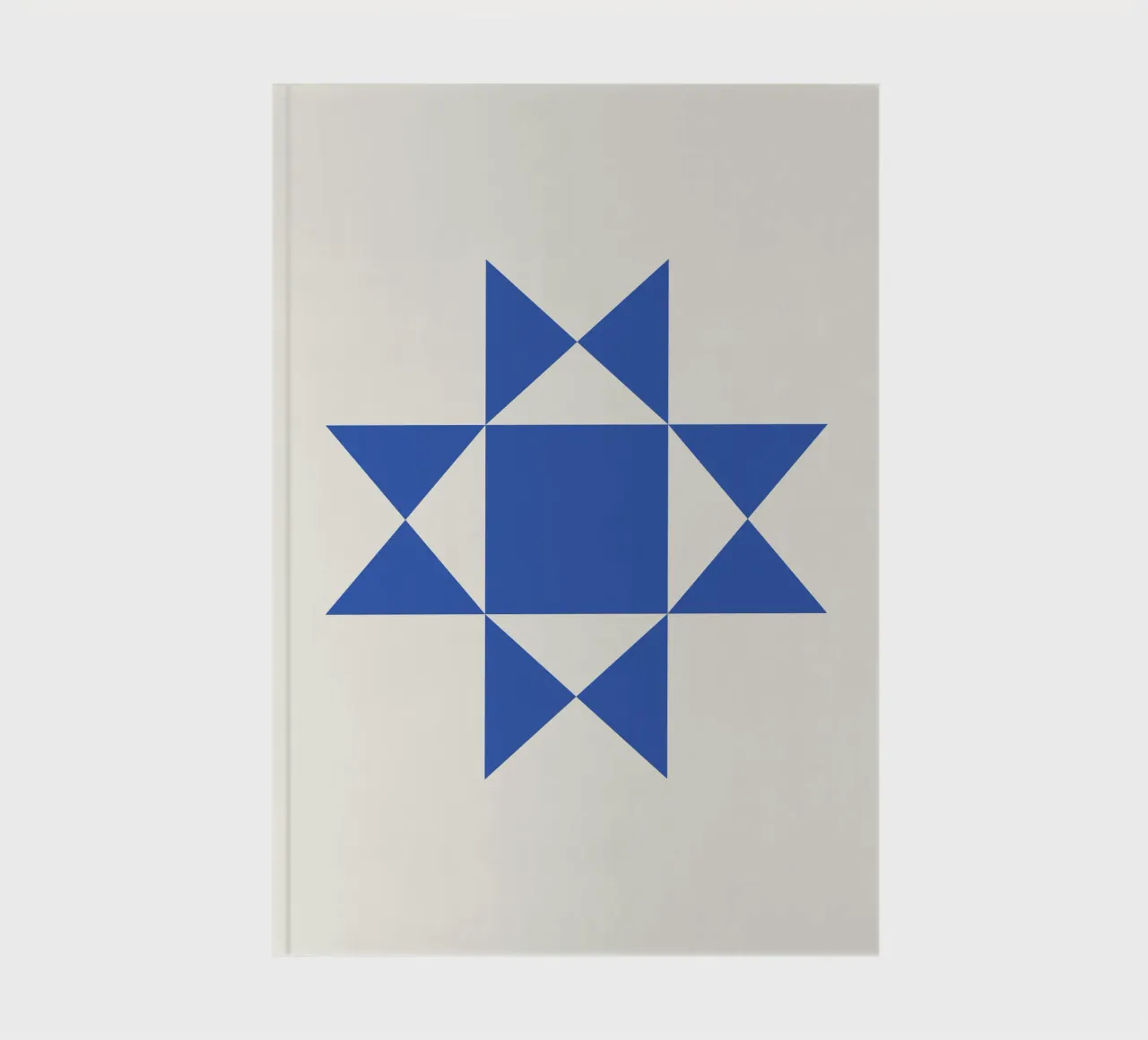 Blue Abstract Pattern notebook by Paigaam Studio