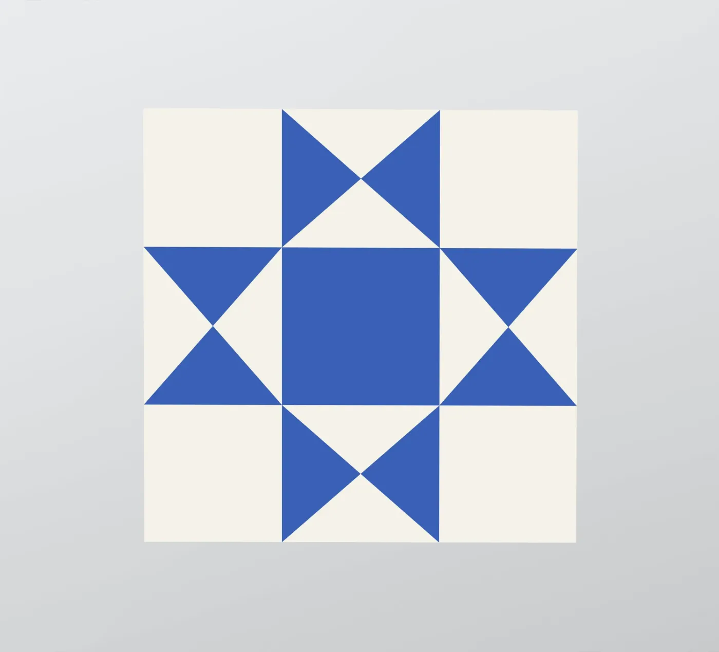 Blue Abstract Pattern sticker by Paigaam Studio