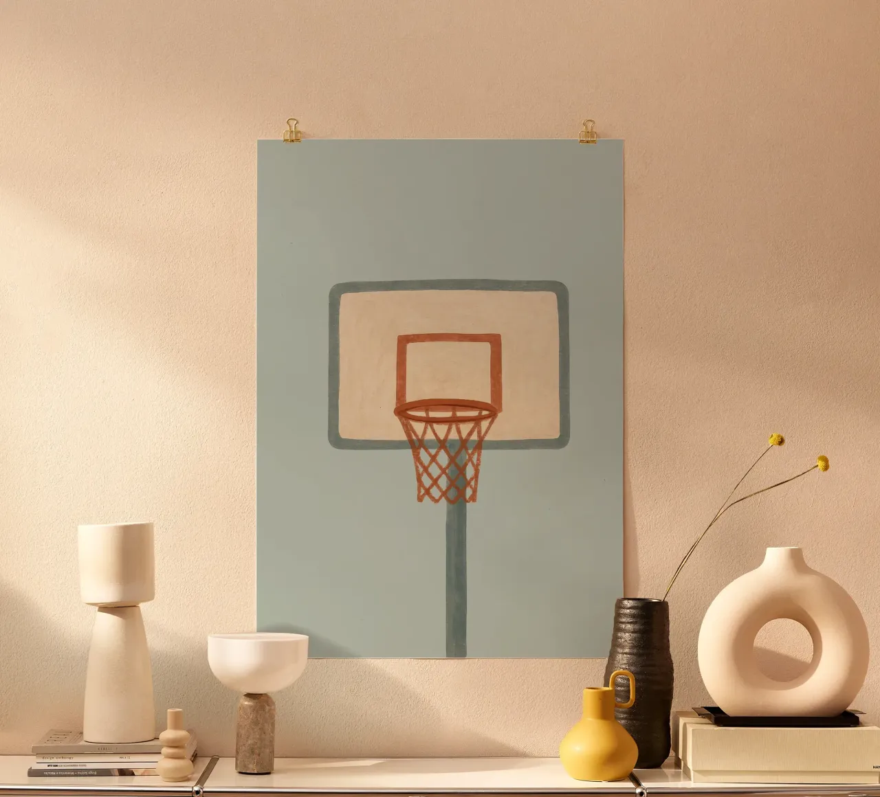 Stampa per cameretta, Pallacanestro, Cameretta dei ragazzi, Poster carino per bambini poster da Little Lola