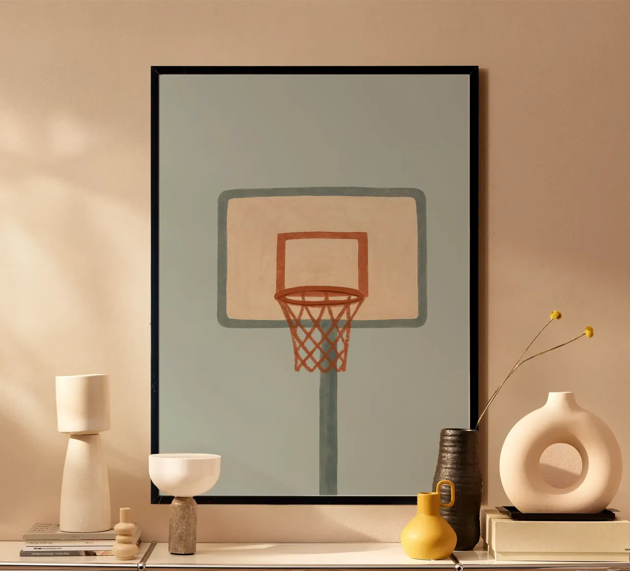 Stampa per cameretta, Pallacanestro, Cameretta dei ragazzi, Poster carino per bambini poster da Little Lola