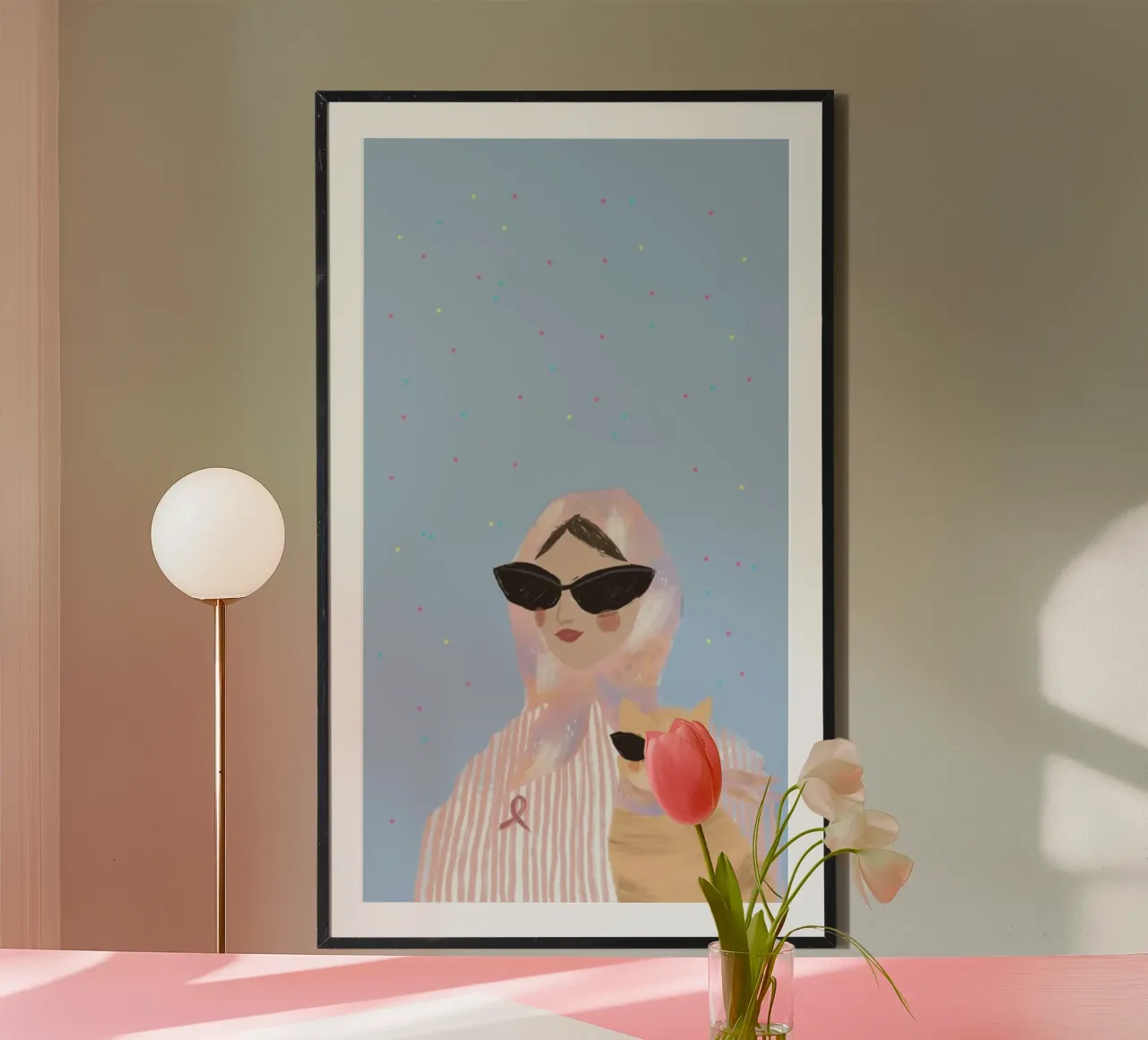 aunt and pet poster da throme