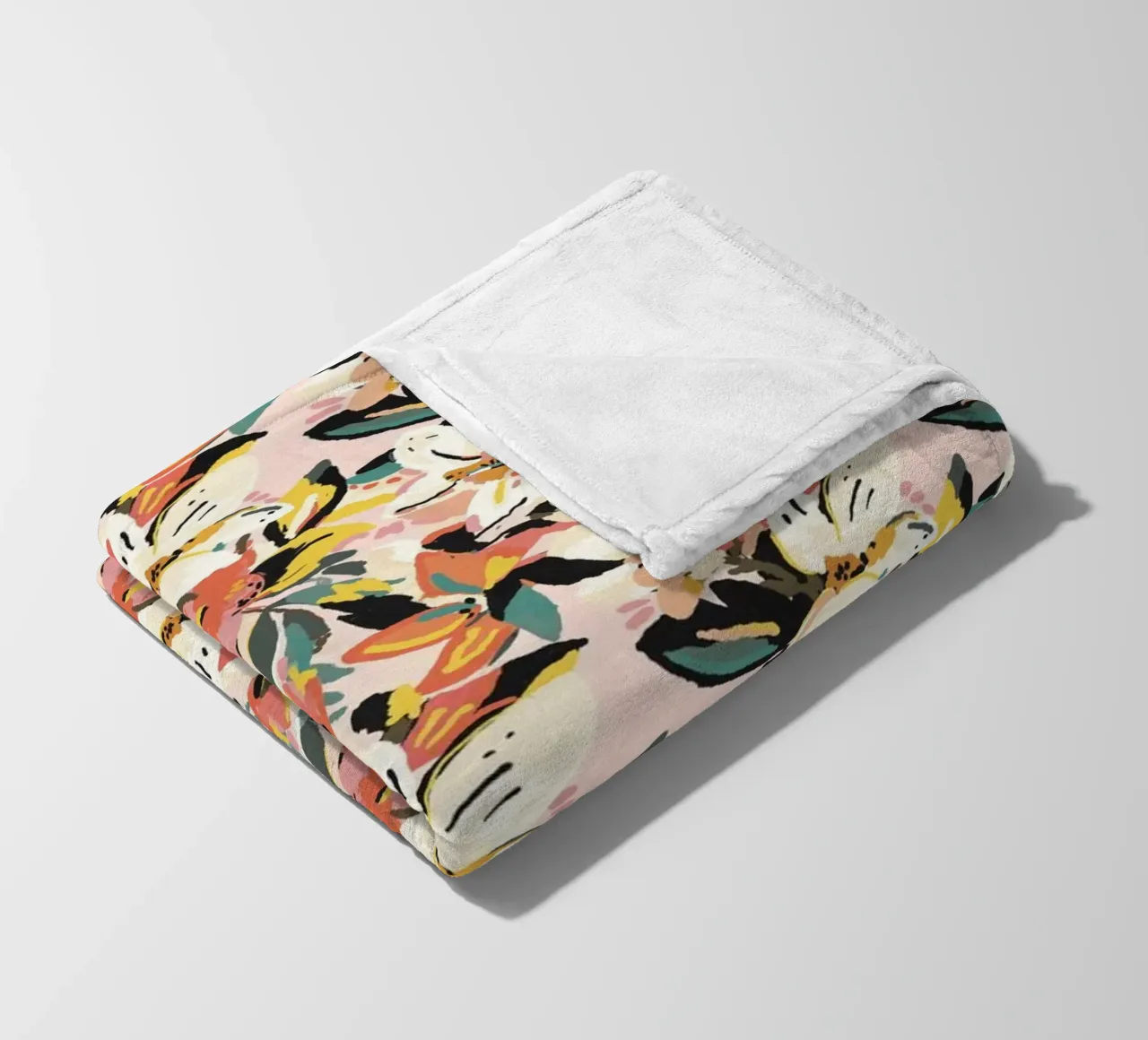 Pattern No 182 fleecedeken van treechild