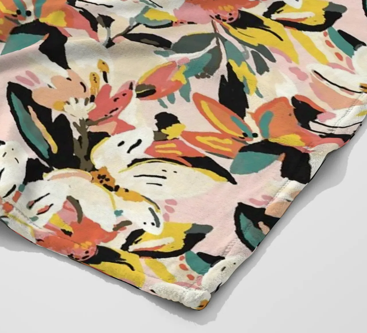 Pattern No 182 fleecedeken van treechild