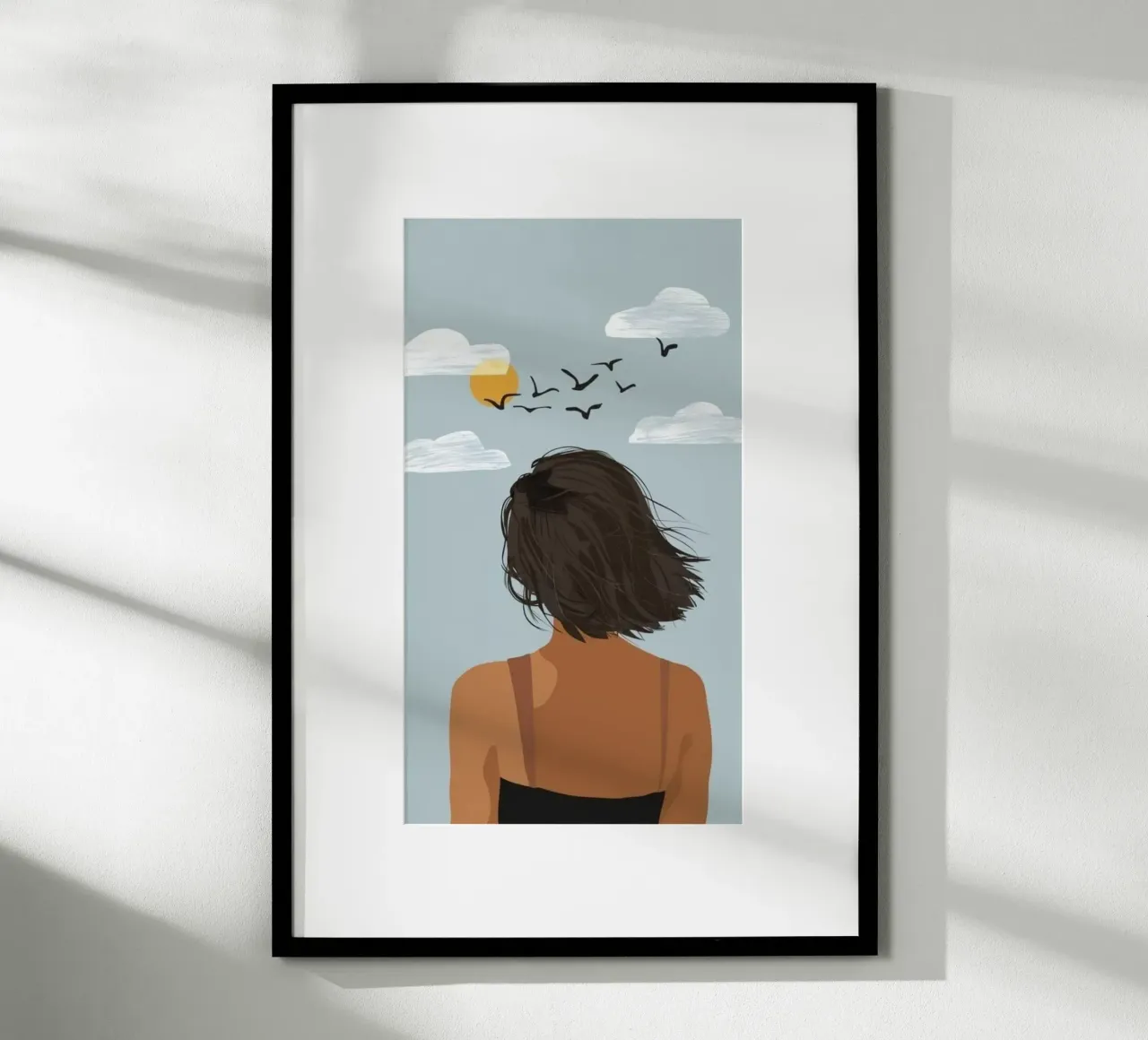 girl with the scene nature poster da chaodays