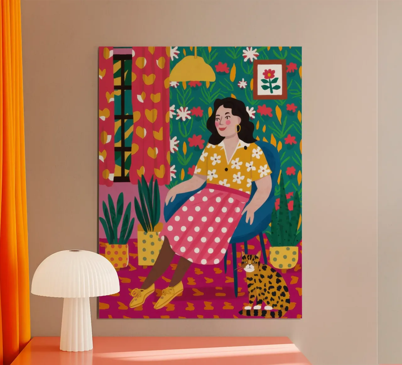 Regina della giungla urbana poster da Wish Studio
