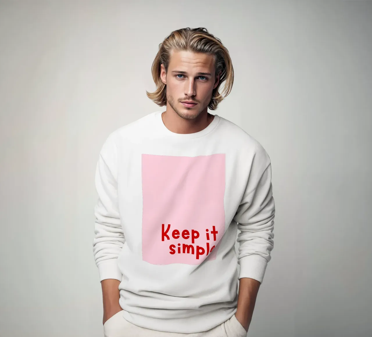 Keep it simple felpa da DigiWunderwerk