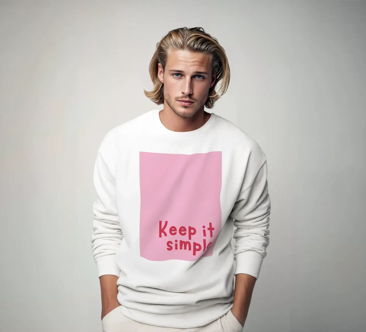 Keep it simple sudadera de DigiWunderwerk