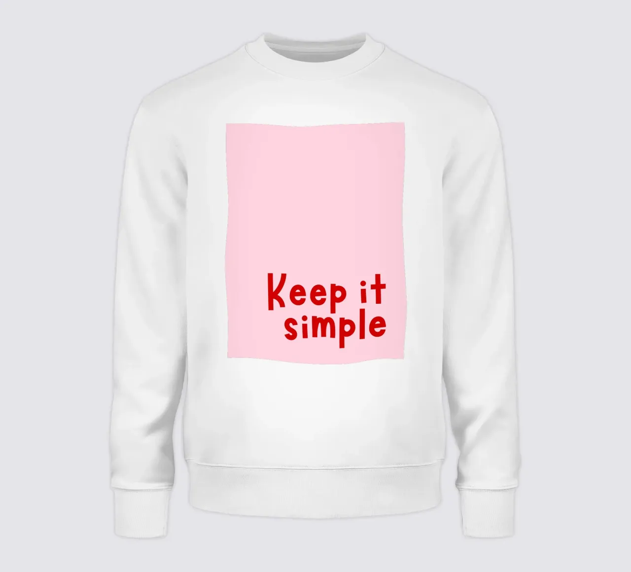 Keep it simple felpa da DigiWunderwerk