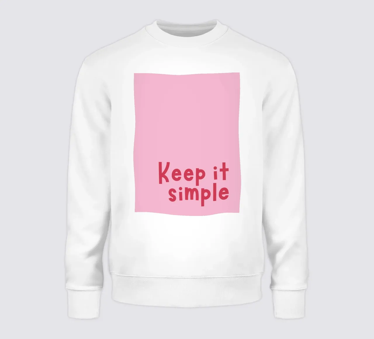Keep it simple sudadera de DigiWunderwerk