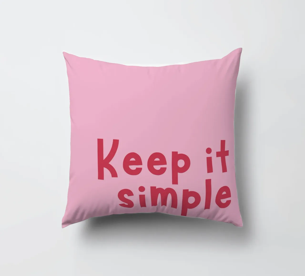 Keep it simple cuscino da DigiWunderwerk