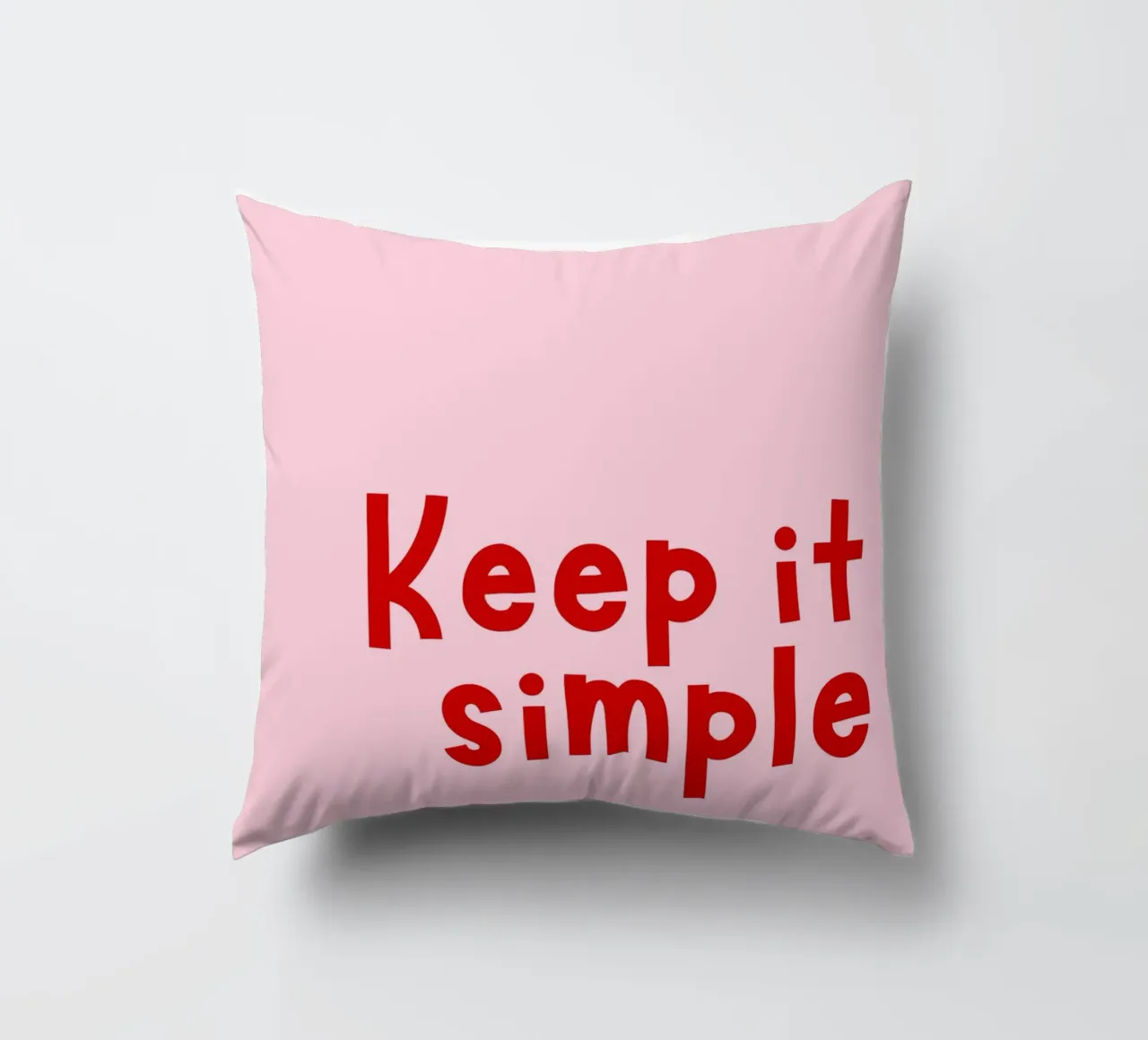 Keep it simple cuscino da DigiWunderwerk