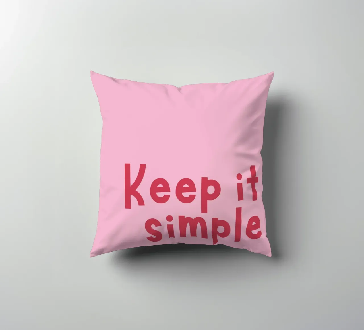 Keep it simple cuscino da DigiWunderwerk