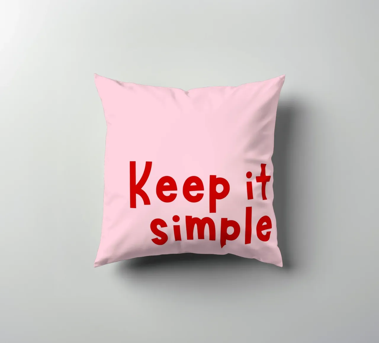 Keep it simple cuscino da DigiWunderwerk