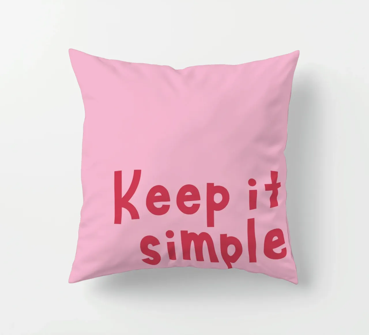 Keep it simple cuscino da DigiWunderwerk