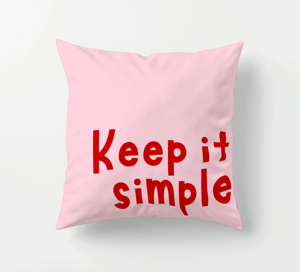Keep it simple cuscino da DigiWunderwerk