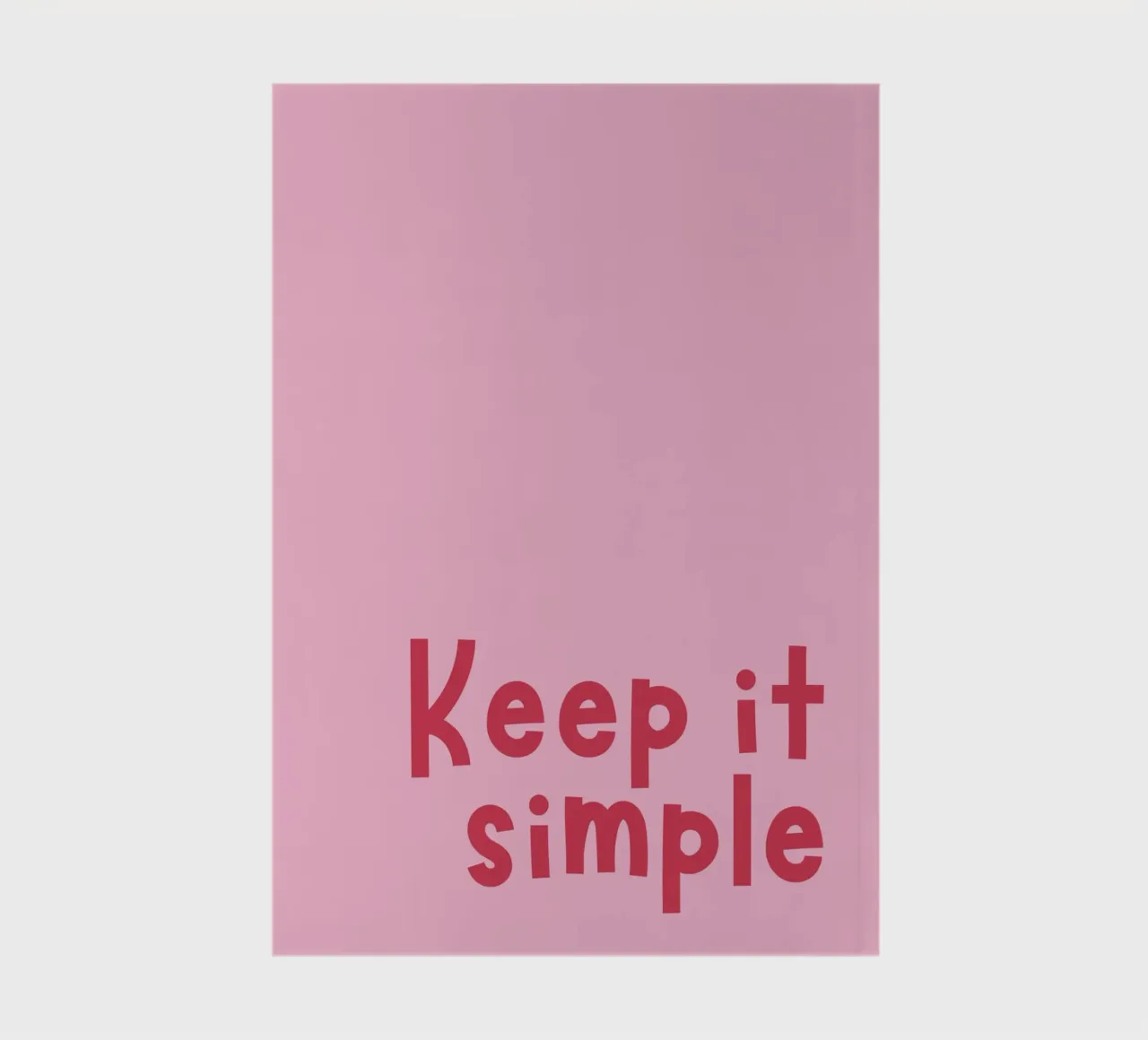 Keep it simple diario da DigiWunderwerk