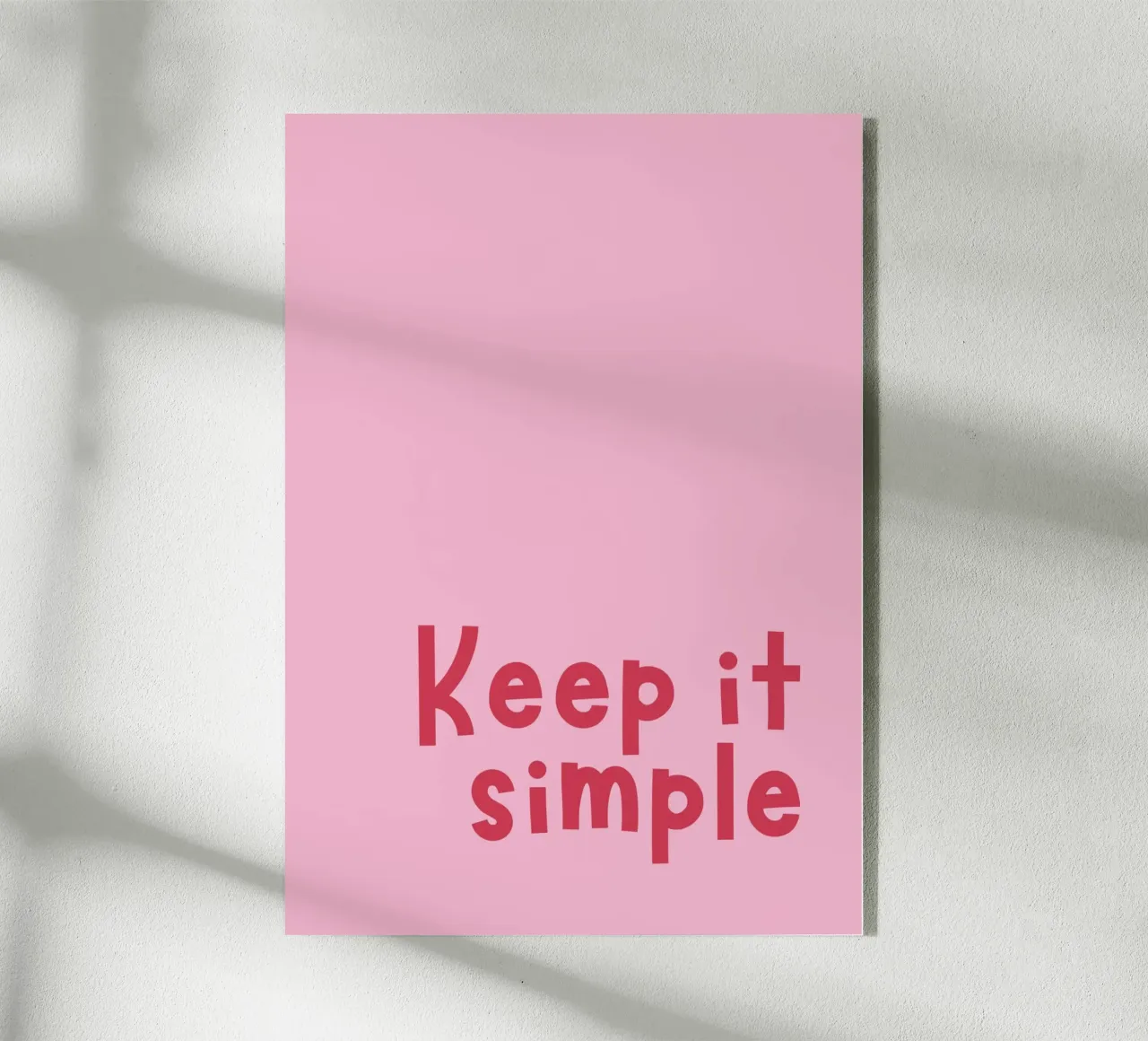 Keep it simple plexiglass da DigiWunderwerk