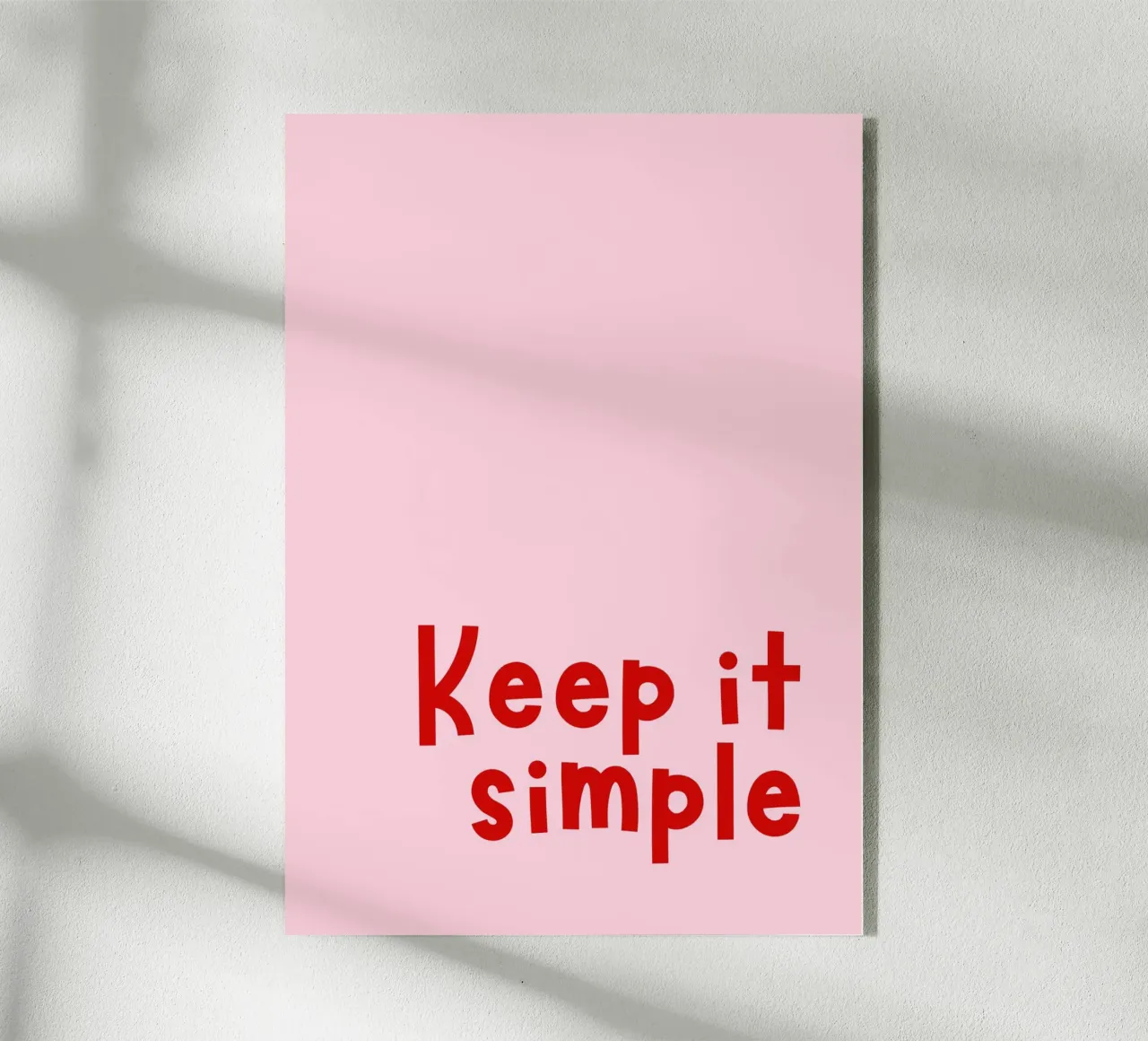 Keep it simple plexiglass da DigiWunderwerk