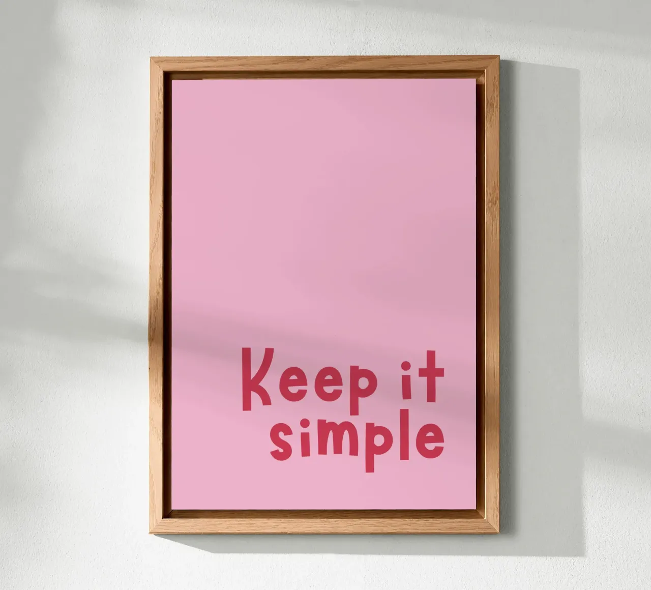Keep it simple alluminio dibond da DigiWunderwerk